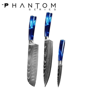Phantom series - Sapphire Chefs bundle - 9 piece set