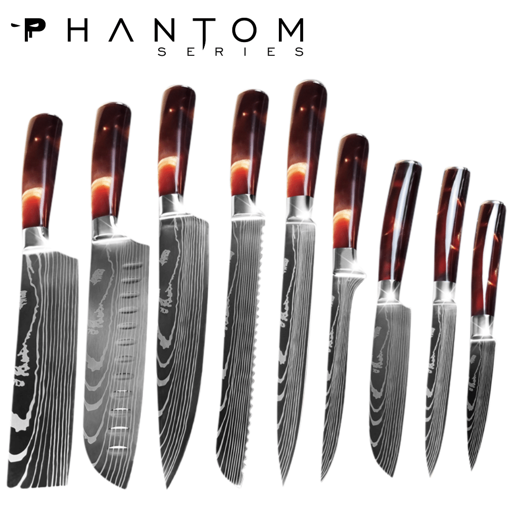 Phantom series - Ruby 9 piece set
